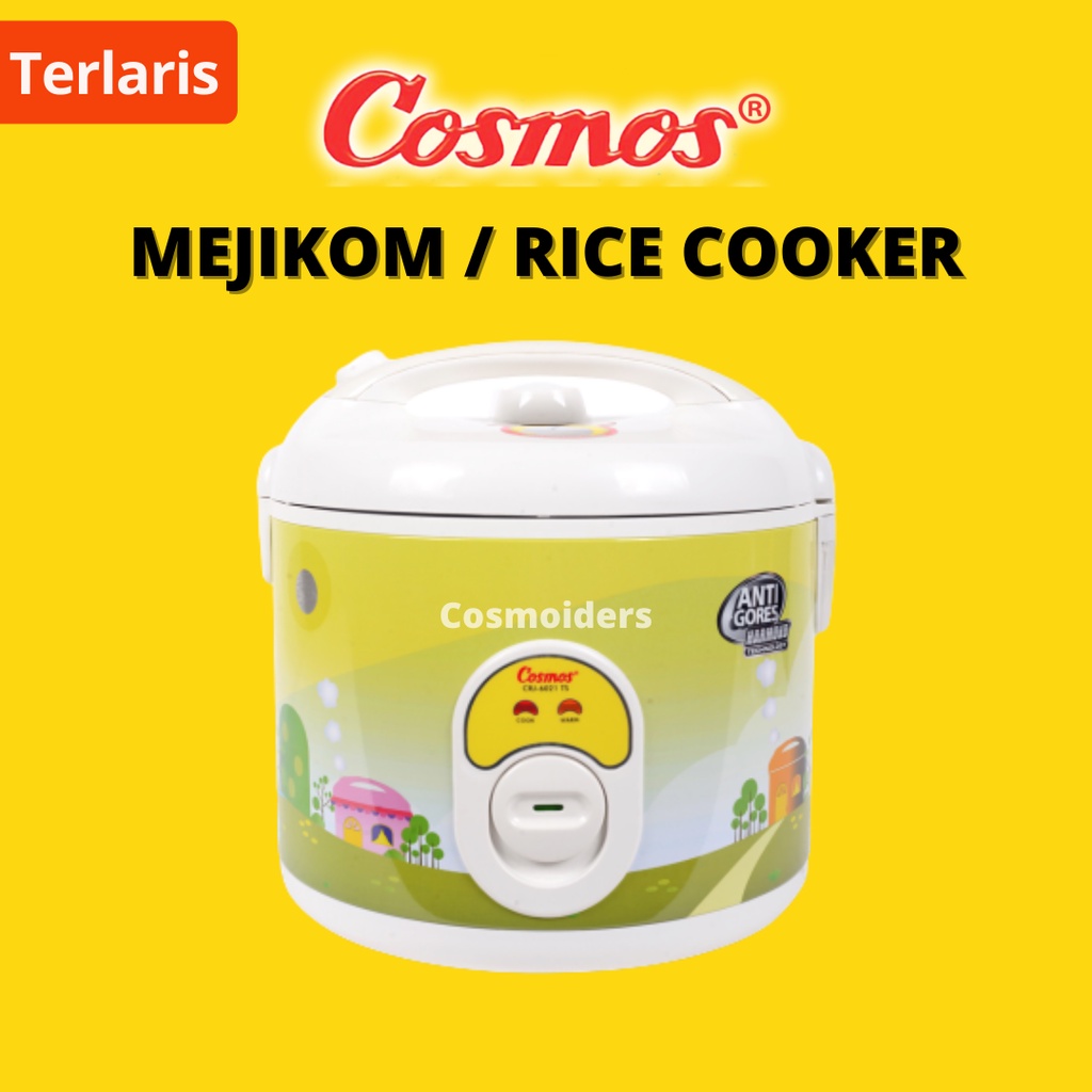 Magic Com Rice Cooker Cosmos 1.8 Liter Harmond CRJ6021 Nasi Ricecooker Mejikom magiccom mejicom