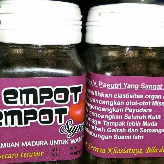 EMPOT EMPOT SUPER Jamu Asli Madura