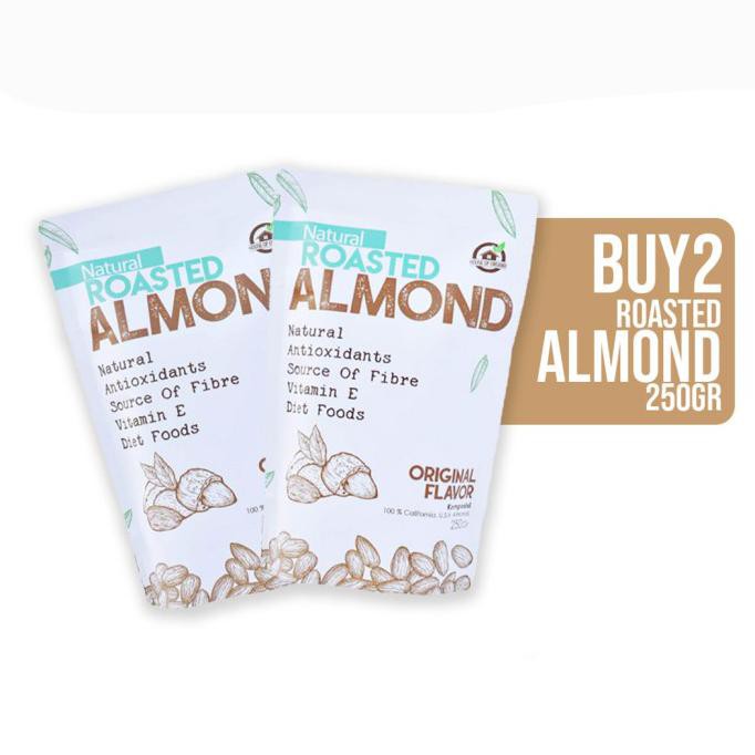 

Promo Awal tahun House Of Organix Pack Of 2 Roasted Almond 250 Gr Big Sale