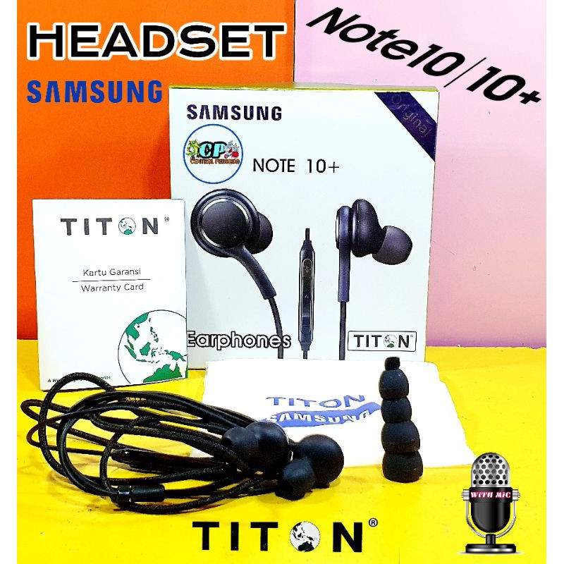 Headset Original Samsung AKG Note 10+ Titon