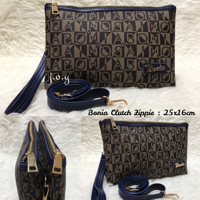 Tas Murah/Tas Lokal/Branded/Clutch/Bonia Clutch Zippie