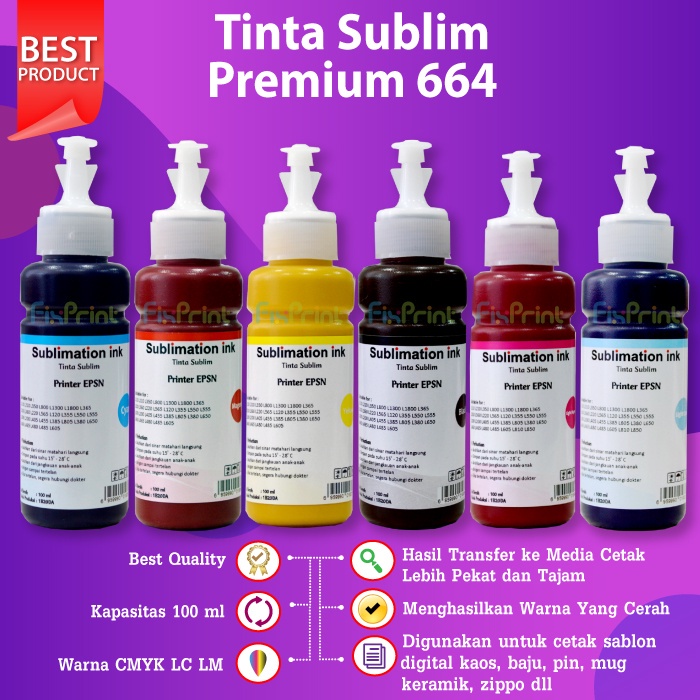 Tinta Sublim Epson Diamond Ink Best Quality Ink