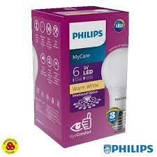 TERMURAH DISINI !! LAMPU LED PHILIPS 3W 6W 10W 12W MY CARE PUTIH MYCARE BULB BOLA LAMPU PHILIP E27