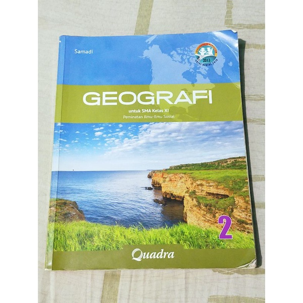 [Preloved] Buku Geografi untuk SMA Kelas XI K13 Edisi Revisi 2016 Quadra