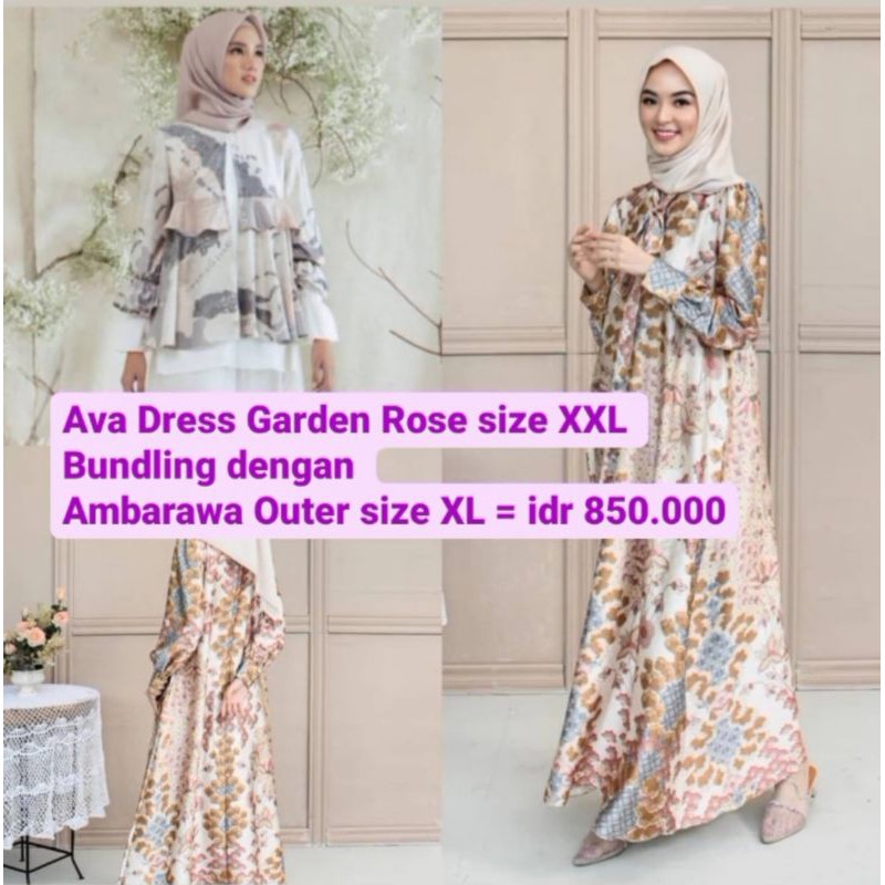 Ava Dress Wearing Klamby XXL (bundling outer)
