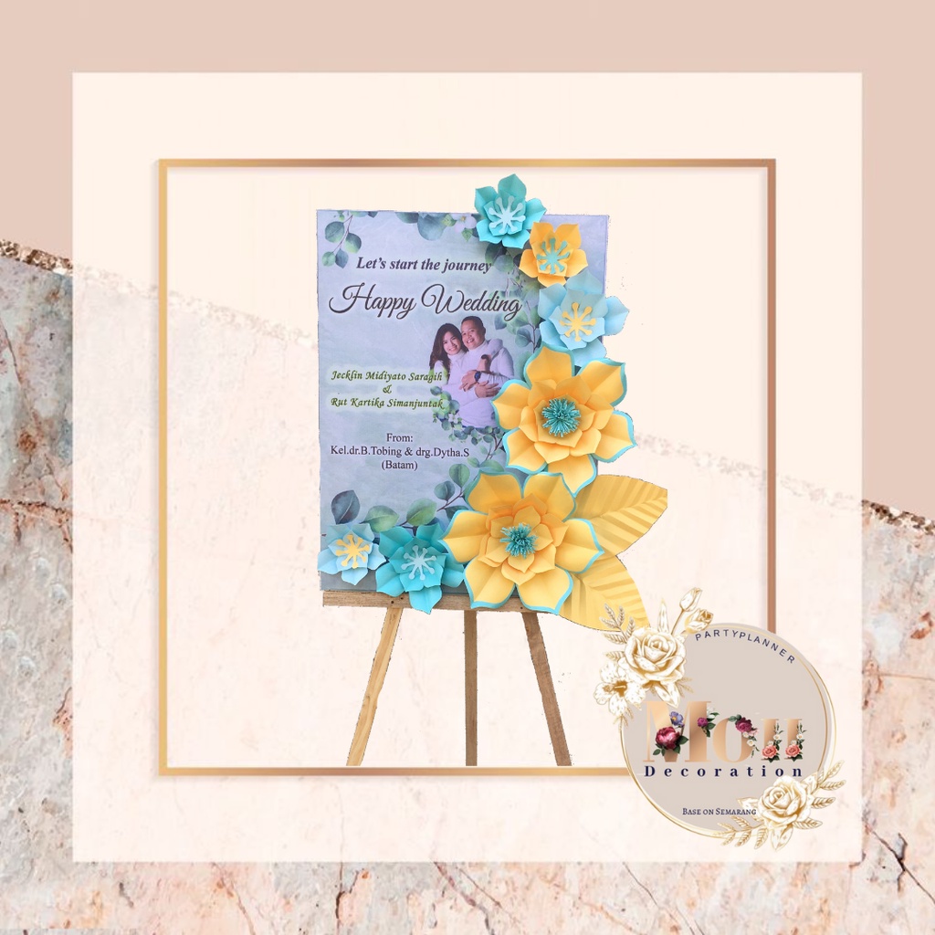 

Papan Bunga Kertas Premium Semarang | TERMURAH