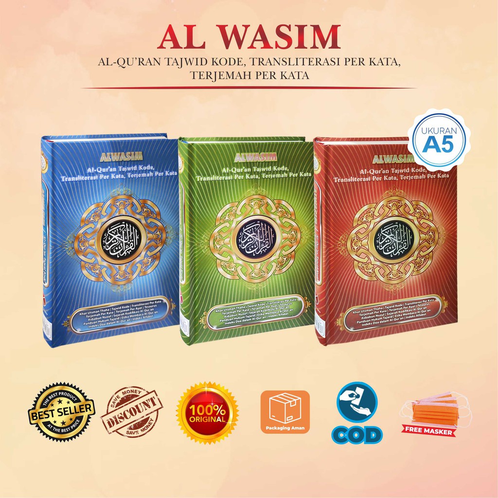 Promo Alquran Murah Al Quran Al Wasim Kecil A Al Quran Terjemah Per