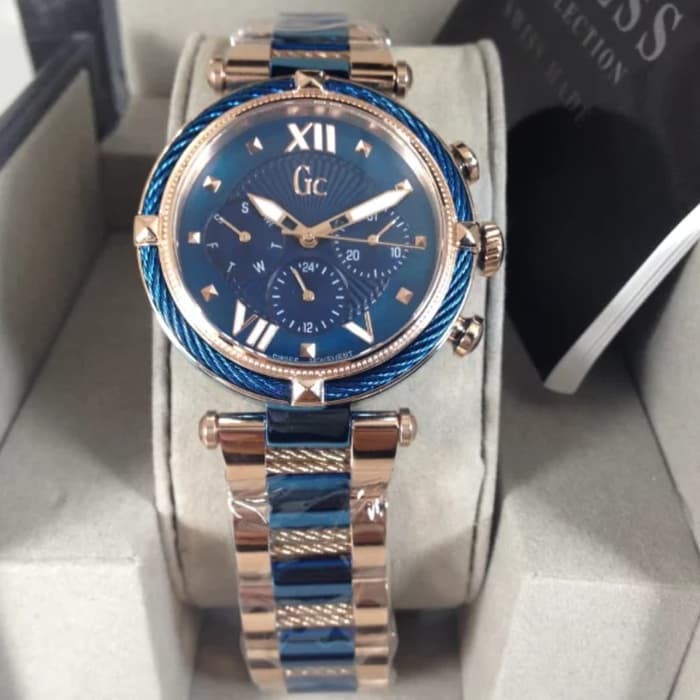 Limited Edition Jam Tangan Wanita Guess Collection Rosegold Original