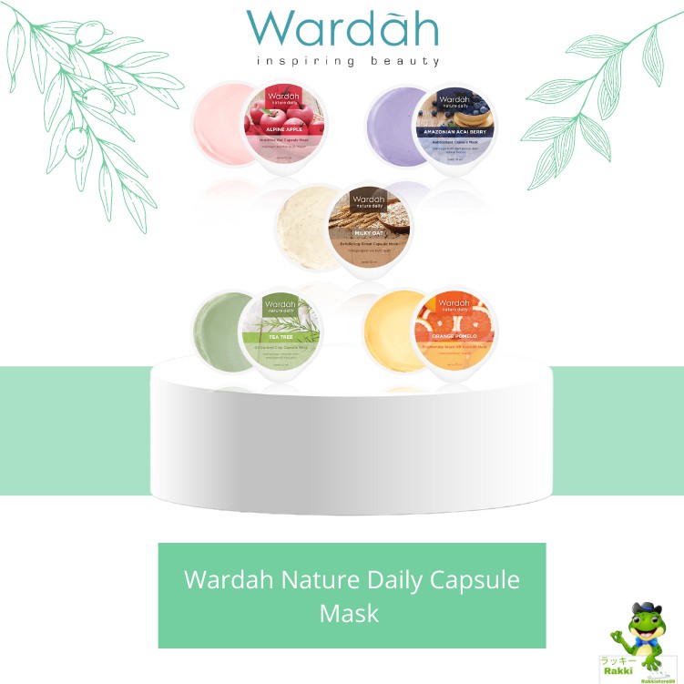 ❣️Rakkistore99❣️Wardah Nature Daily Capsule Mask 10ml (100% Original)