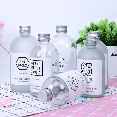 Botol Kaca 150ml 280ml 350ml 500ml   botol juice kopi  Premium Pys