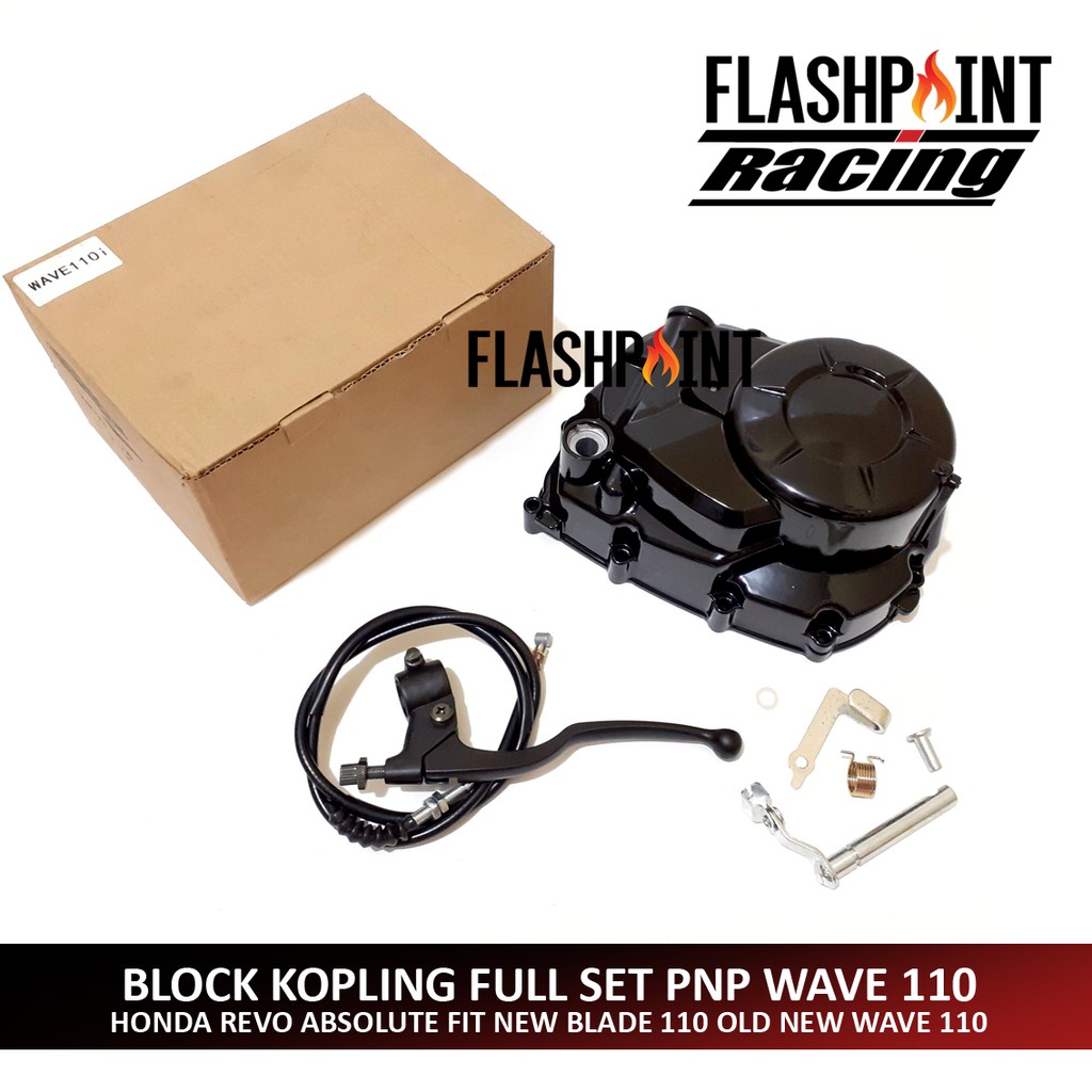 BLOK BLOCK KOPLING SEPAKET PNP HONDA REVO ABSOLUTE FIT NEW BLADE 110 OLD NEW WAVE 110 BAK FULL SET