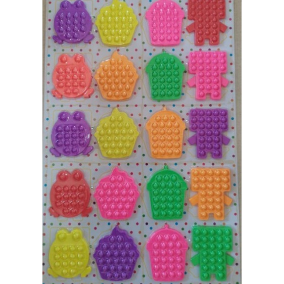 POP IT MINI ISI 20 PCS LEMBARAN POPIT MINI MURAH