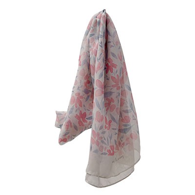 

Seruni Living Scarf Kecil bunga pink