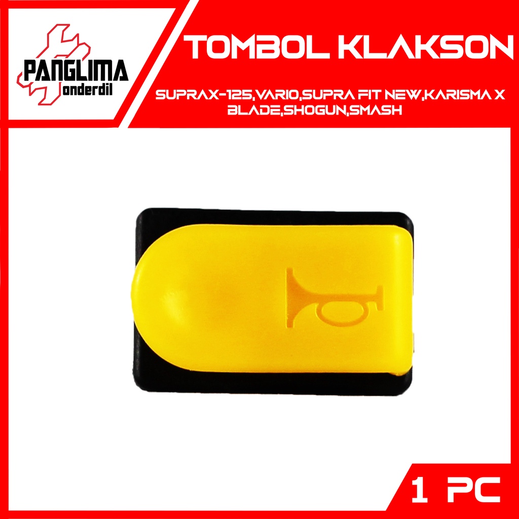 Tombol Klakson Vario 110 &amp; Supra X 125-Fit New &amp; Karisma &amp; Blade &amp; Shogun &amp; Smash Switch Swit Saklar Kelakson Sakelar