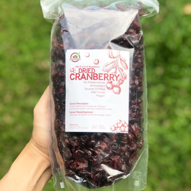

Dried Cranberry 250gr