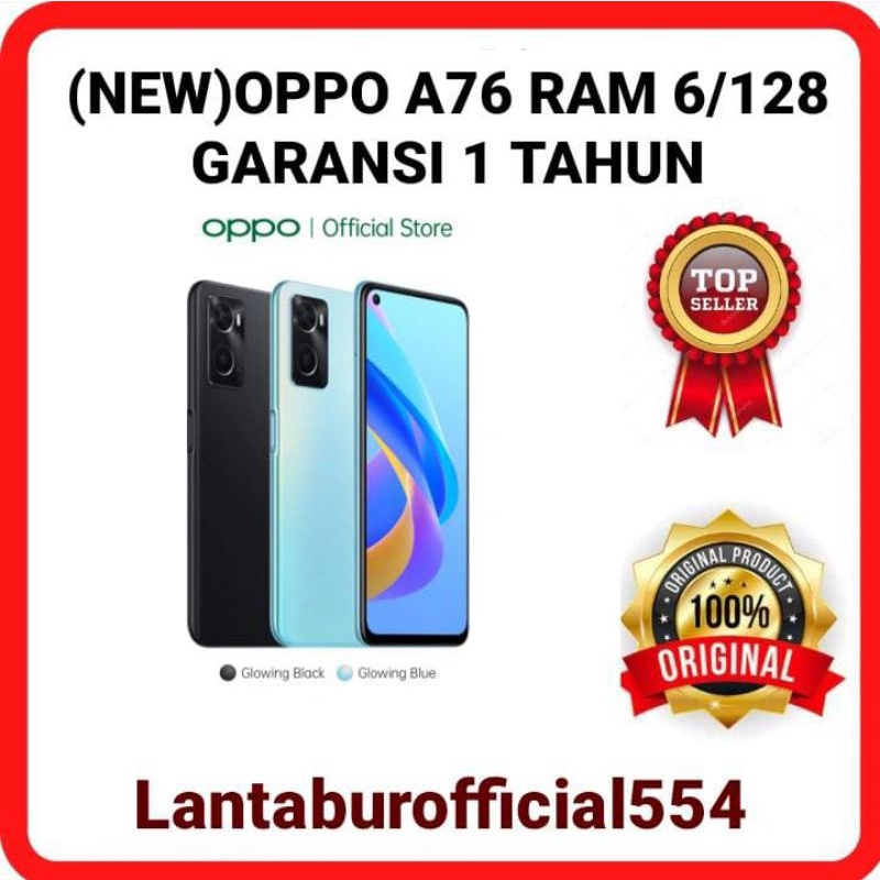OPO A76 RAM 6/128 NEW ORIGINAL GARANSI RESMI