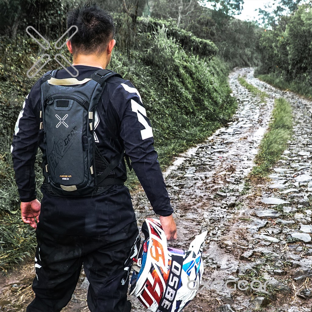 Tas Sepeda Hydropack  Ransel Motocross Turing Trabas Offroad Waterproof - RKYND AXEGEAR Hydro 03