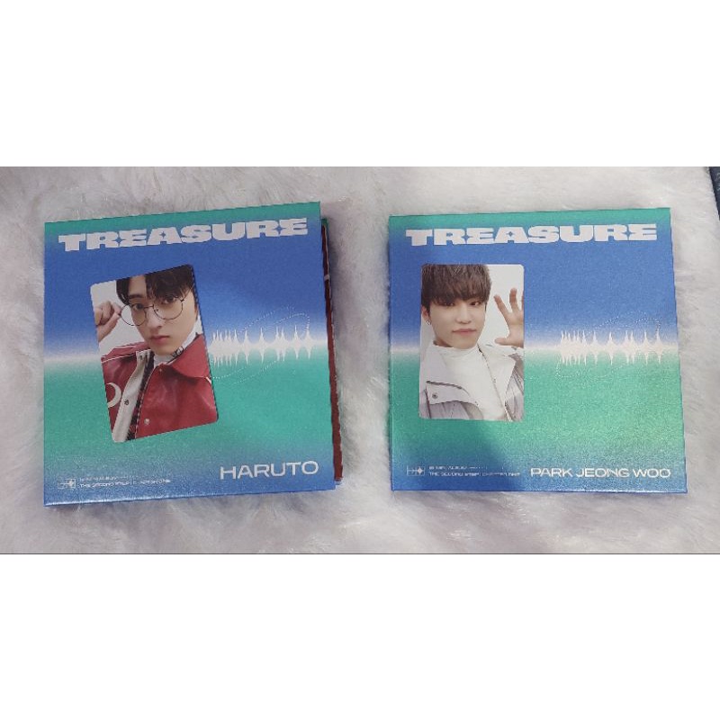 Album Digipack Unsealed TREASURE HARUTO POTTER JEONGWOO MAUNG