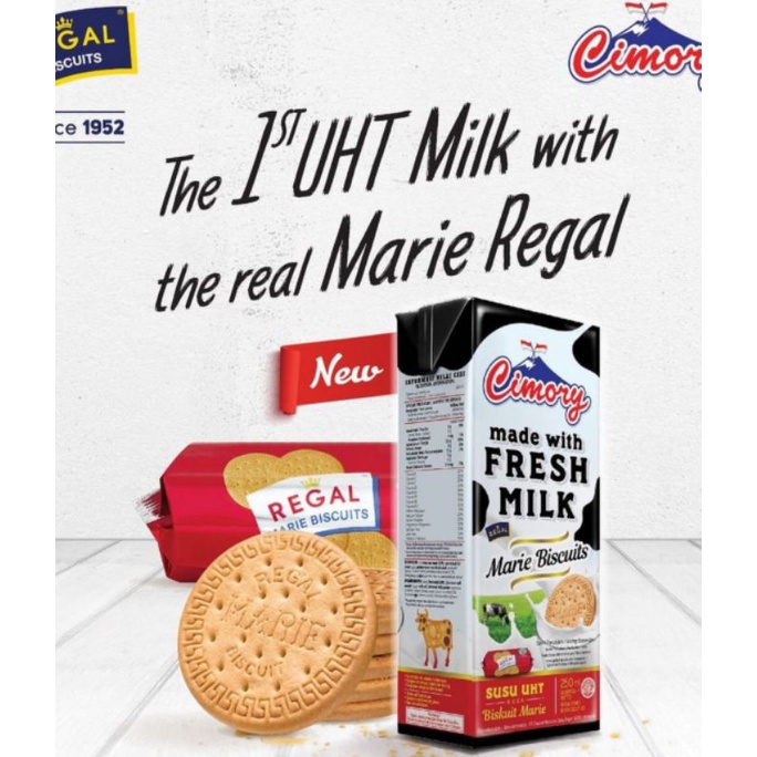 

READY STOCK! BARU! CIMORY MARIE REGAL BISCUITS VIRAL SUSU CREAMY