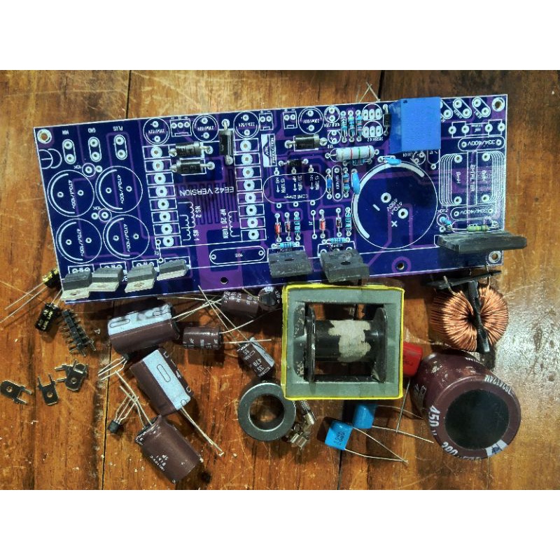 PCB smps 1500 Watt+ komponen