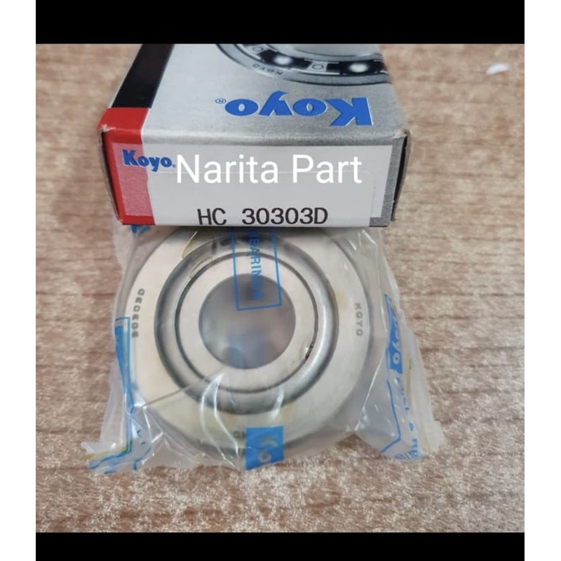 Tapered bearing 30303 D Koyo Asli king pen Taft GT70