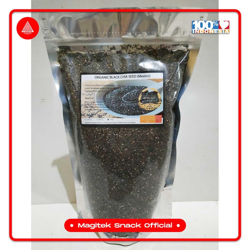 

[SNACK] Organic Black Chia Seed Mexico [1kg]