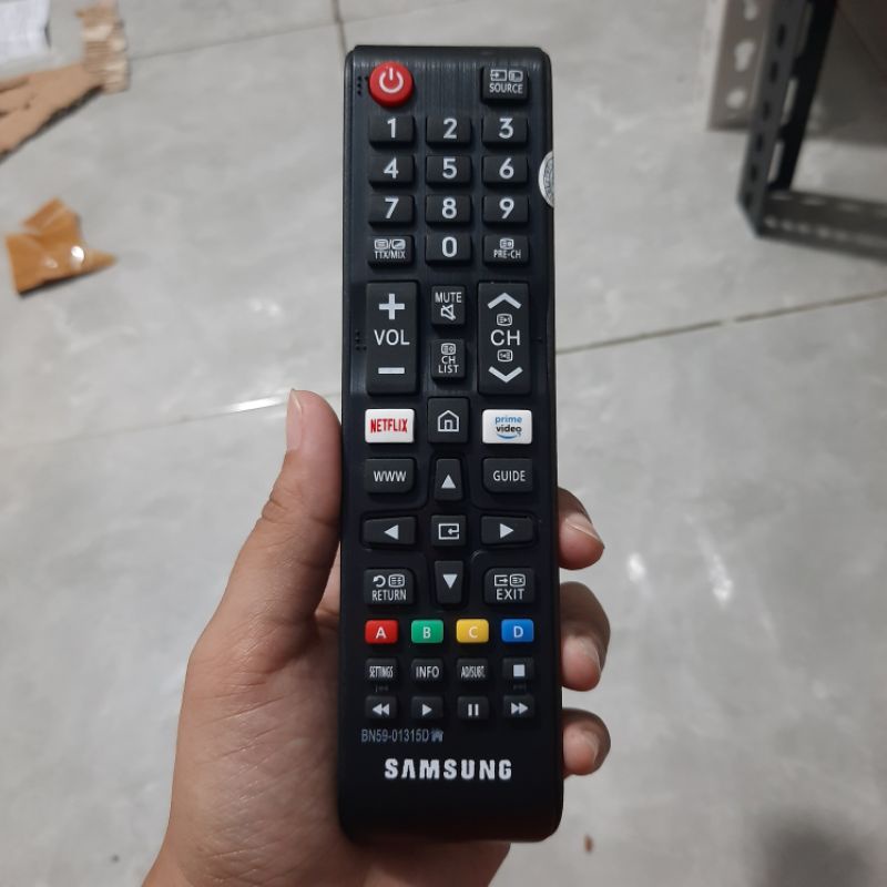 REMOTE REMOT TV SMART TV SAMSUNG NETFLIX PRIME VIDEO BN59-01315D GRADE ORI