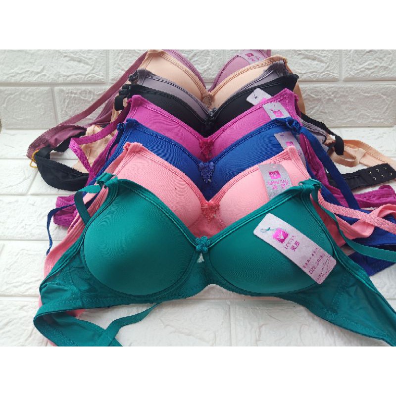 BRA BUSA TANPA KAWAT BAHAN BAGUS COD READY (BH XIANG-CHO)