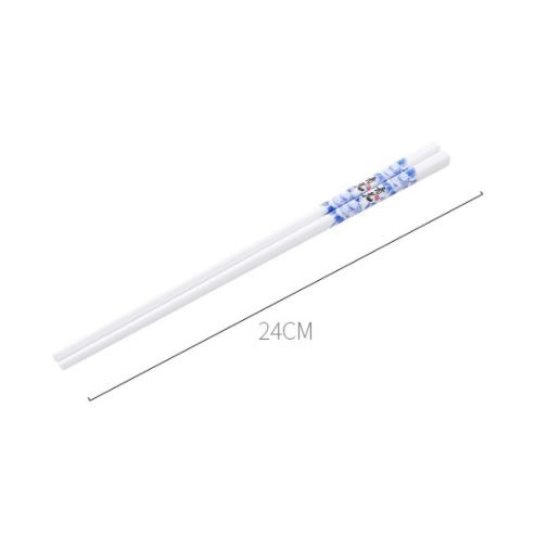 H 691 SUMPIT KERAMIK UNIK CLASSIC LES EMAS POLOS PUTIH CHOPSTICK KEREN-2