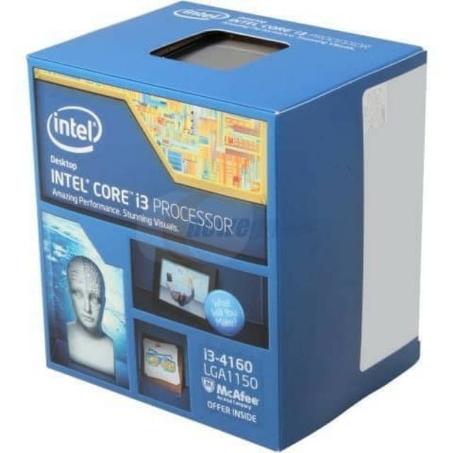 Processor Core i3-4160 Hasswell 1150 box & MB Afox IH81 MA