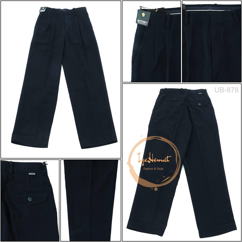 CELANA PANJANG FORMAL LAKI LAKI REGULER MUSTEVAN''S 27-32[UB878]