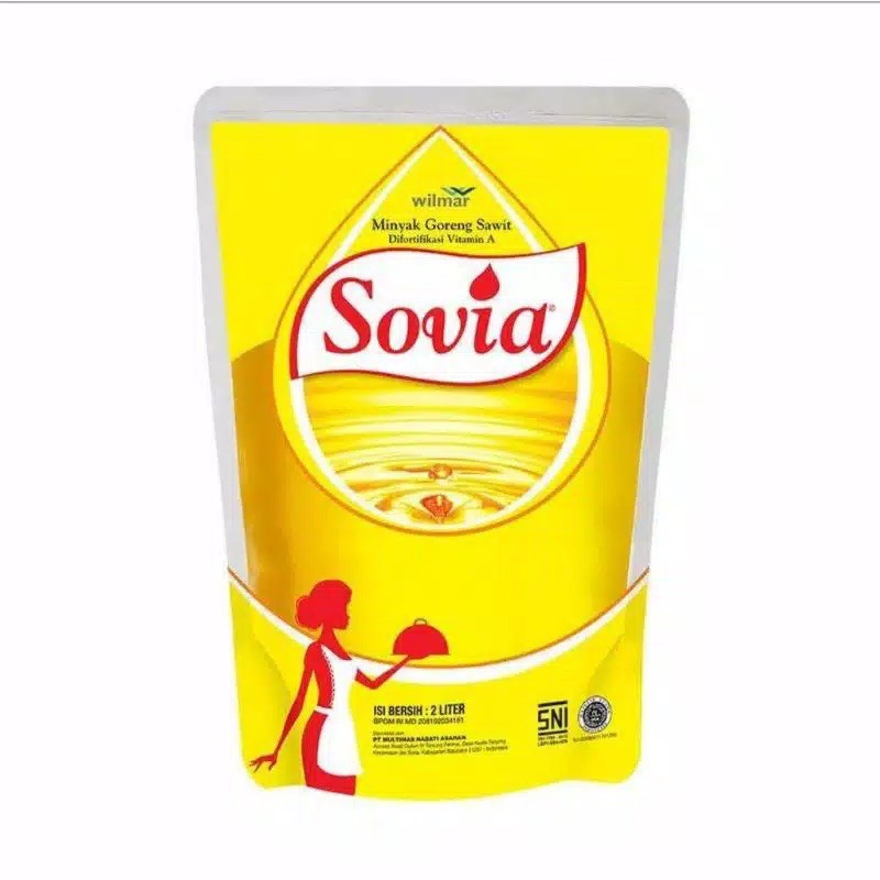 

Sovia Cooking Oil Pouch 2L