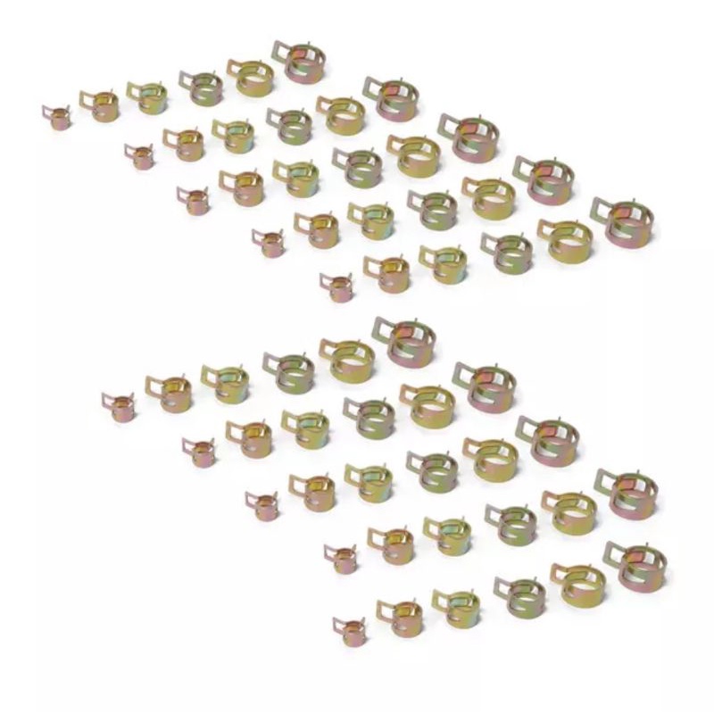 Clamp Klem Selang Bensin Radiator Kompresor 60 pcs Ukuran 6mm~15mm