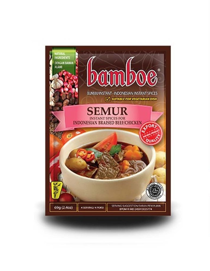 

Bamboe semur bumbu instan