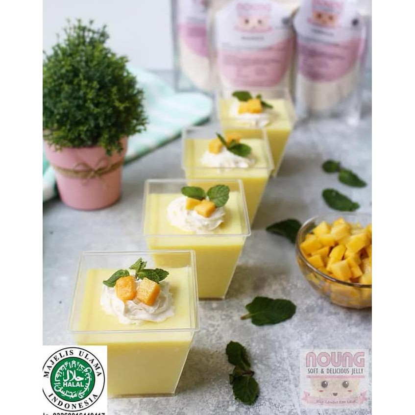 

Bubuk Puding Noung Jelly Rasa Mangga 170 g SPECIAL Kode 173