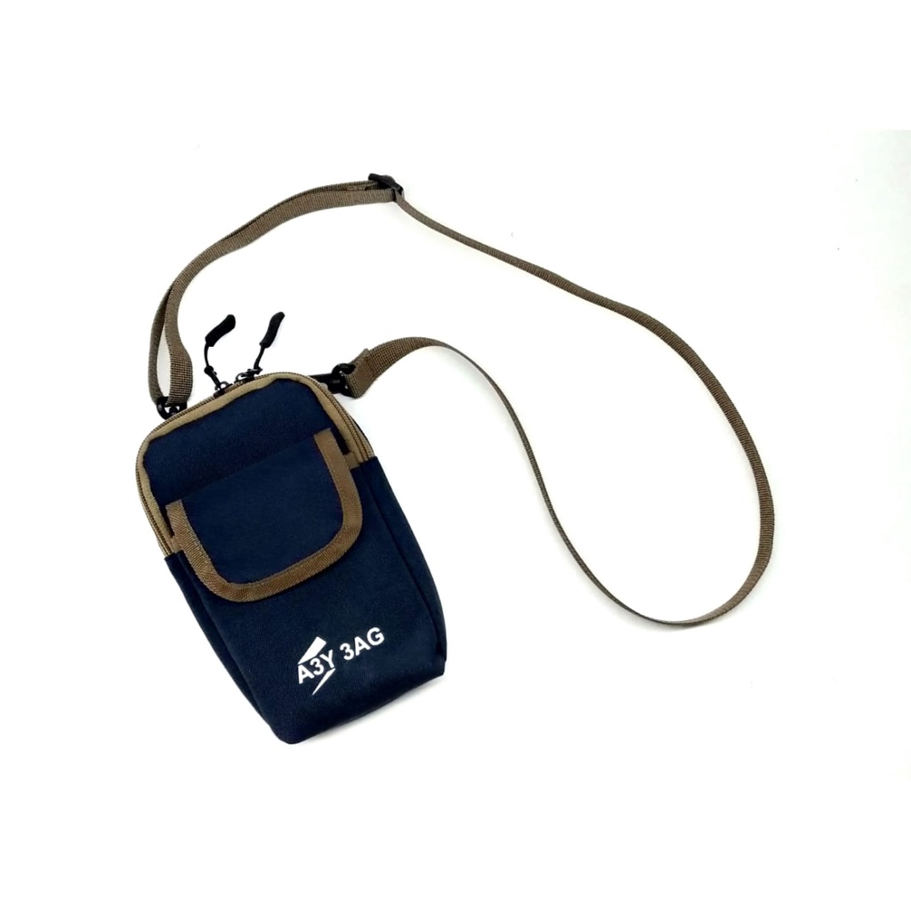 Tas selempang mini tas hp gantung leher pria wanita