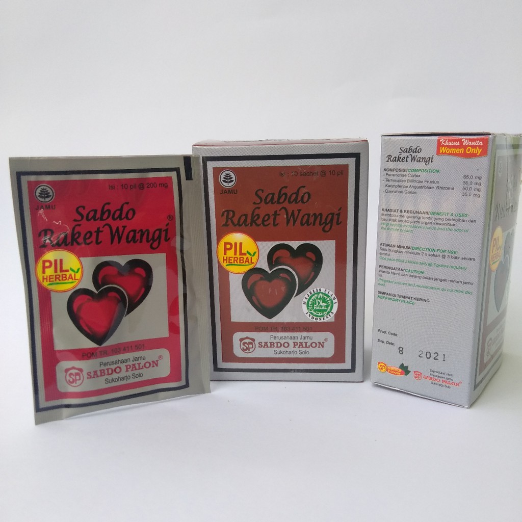 Pil Herbal Sabdo Raket Wangi Sabdo Palon Isi 10 Sachet