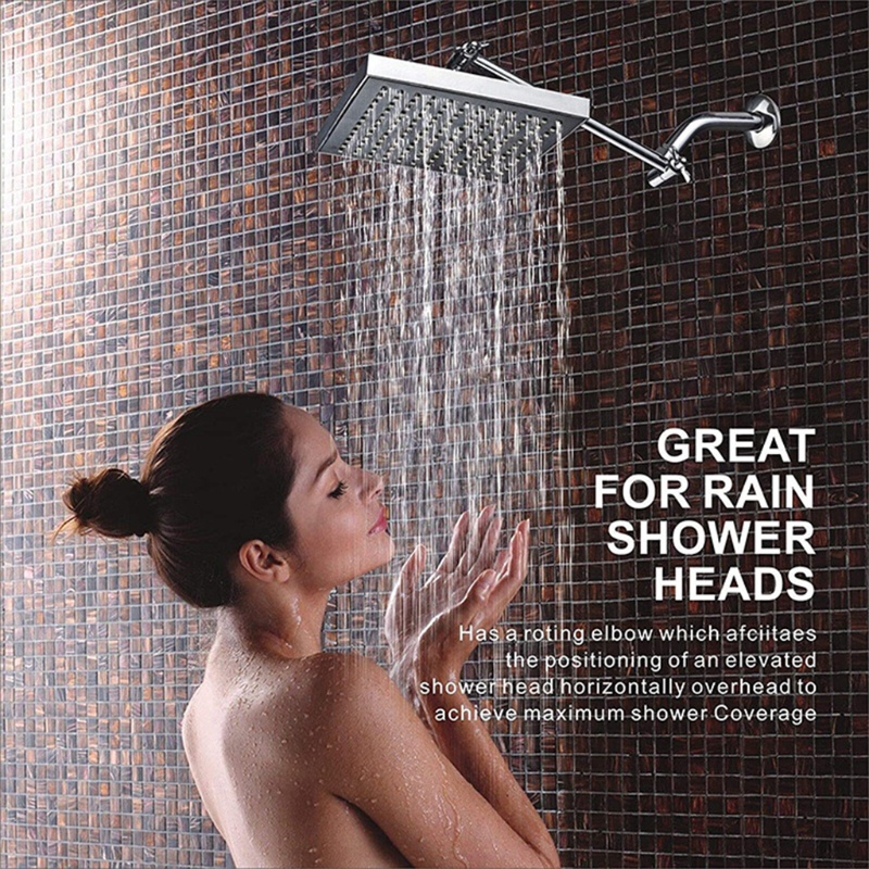 Gro Lengan Extension Shower Bahan Kuningan Mudah Dipasang