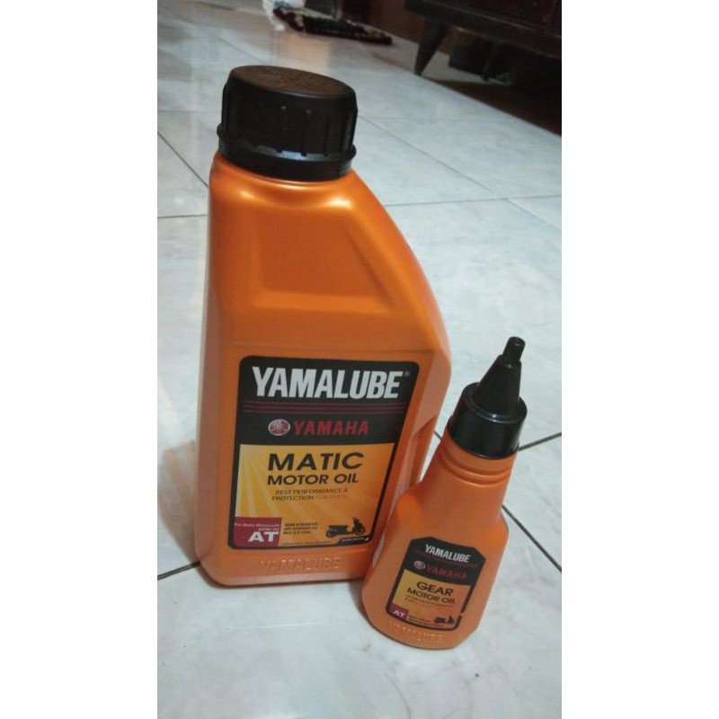oli Yamalube matic + oli gardan Yamalube k