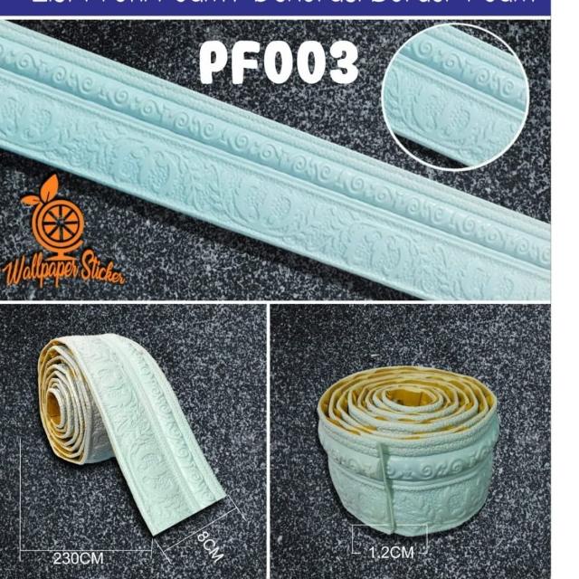 ◙ LIST BORDER FOAM PLAFON / LIST PROFIL FOAM / Moulding Wallpaper - PF001 ♫