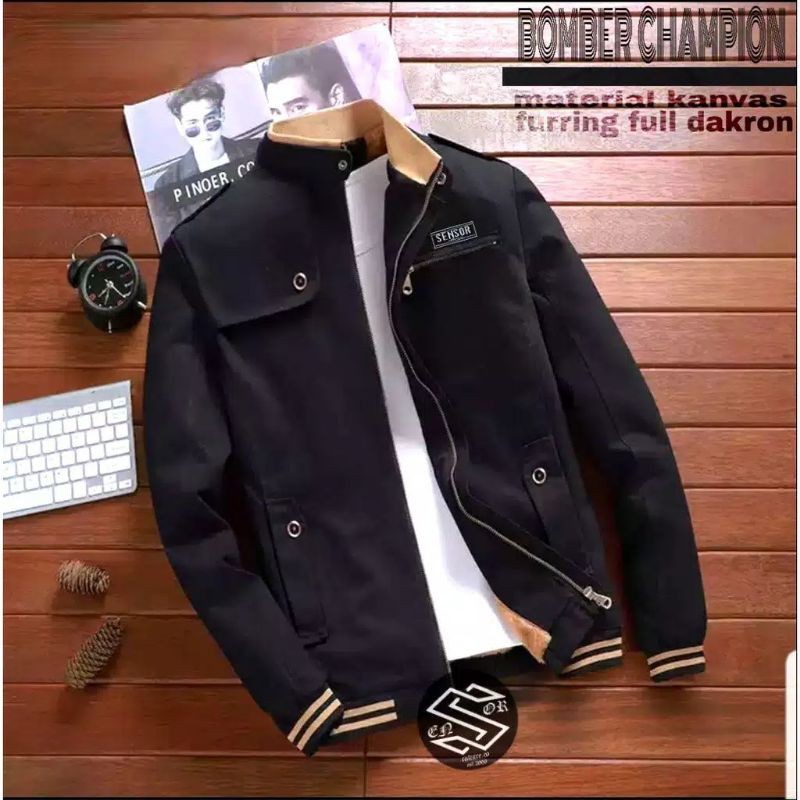 JAKET BOMBER CAMPION JAKET BOMBER PRIA JAKET BOMBER TERLARIS JAKET BOMBER TERMURAH-2