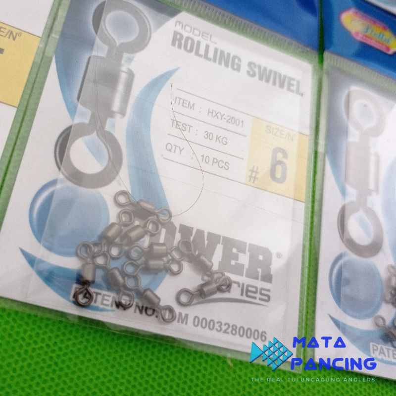 Stella rolling swivel black nikel murah kuat untuk casting atau galatama