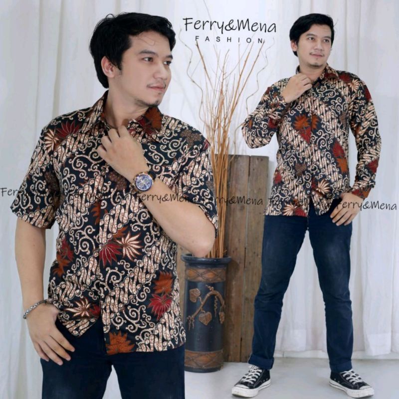 Kemeja Lengan Panjang VOL 2 Batik Kondangan  by tokozahra27