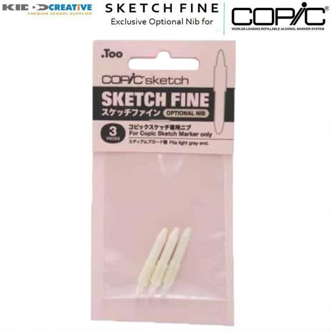 

[[COD]] COPIC SKETCH NIB SUPER BRUSH, MEDIUM BROAD, MEDIUM ROUND, NIB FINE TERJAMIN Kode 161