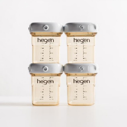 Hegen Breast Milk Storage 150ml 5oz 4pcs 150Ml Botol Susu Asi