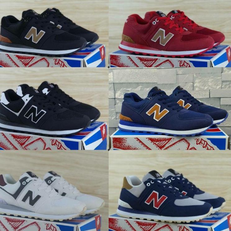 Tren Kekinian.. COD  Best Seller  Sepatu New Balance Nb 574 Kualitas Import Made in Vietnam