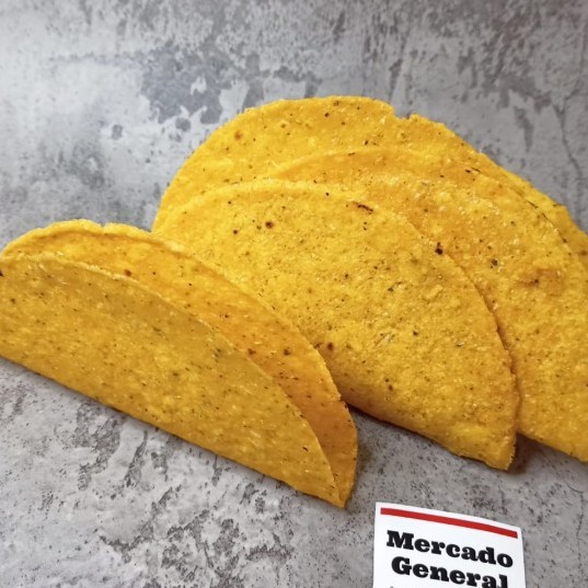 

Yellow Corn Taco Shell Small 12 cm / 4.5 ", 10 pcs