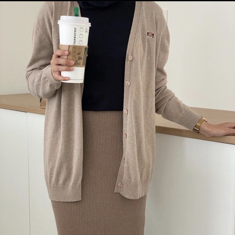 Ponya cardigan hijab nueta