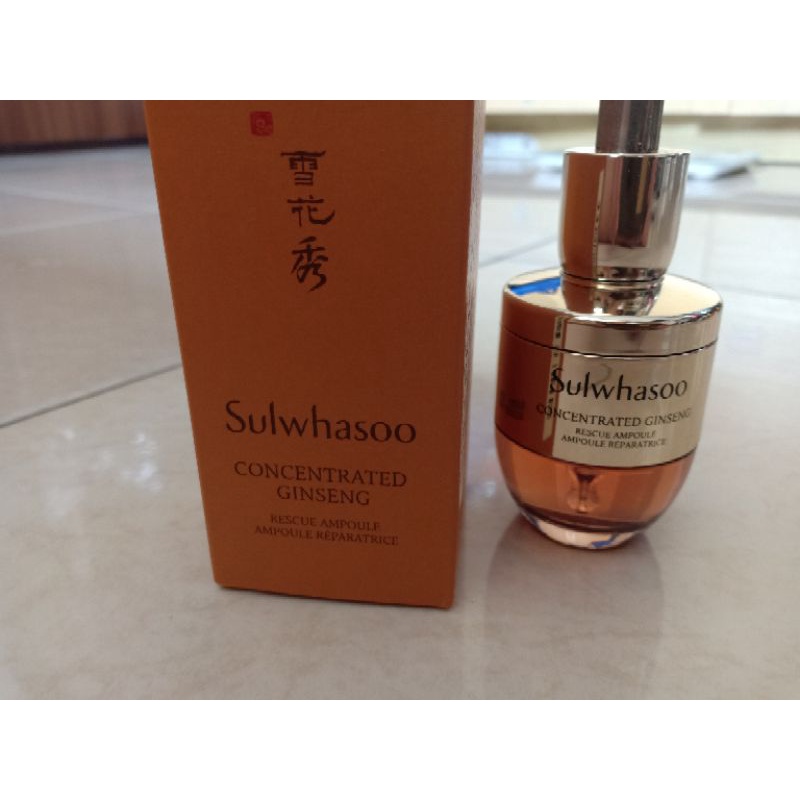 Sulwhasoo concentrated ginseng rescue ampoule