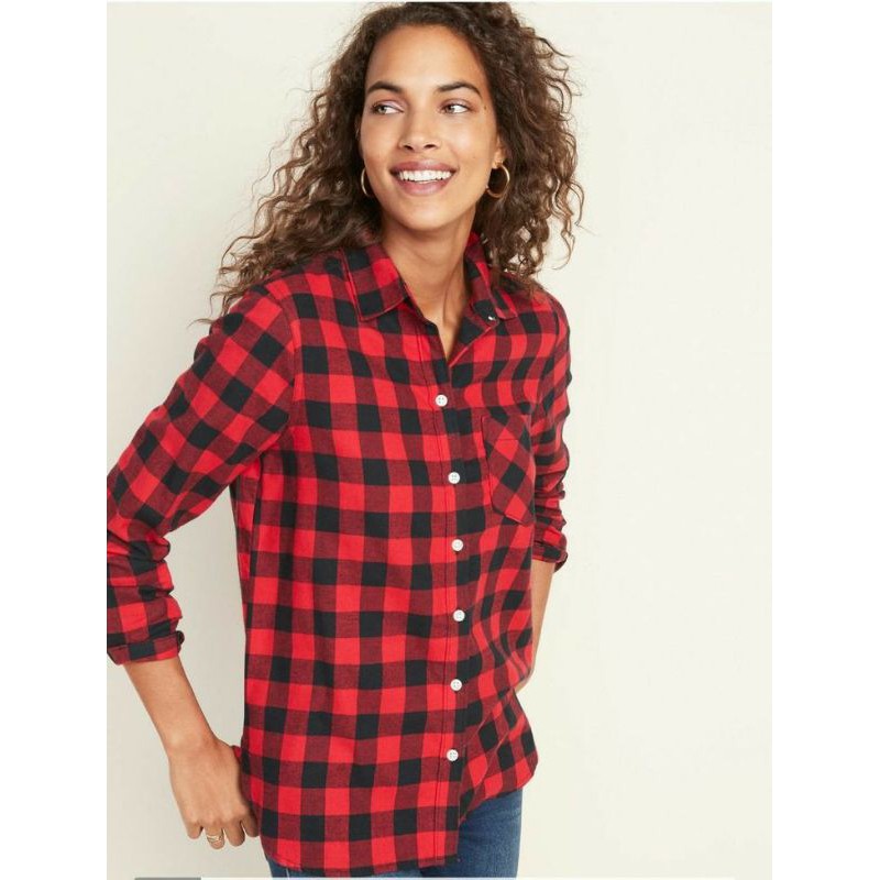 Old Navy Plaid Flannel Shirt